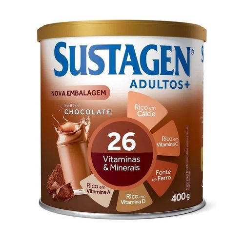 Sustagen Adultos+ Chocolate - 400g