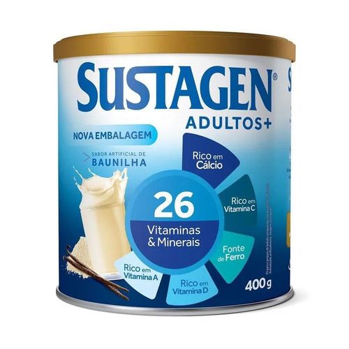 Sustagen Adultos+ Baunilha - 400g