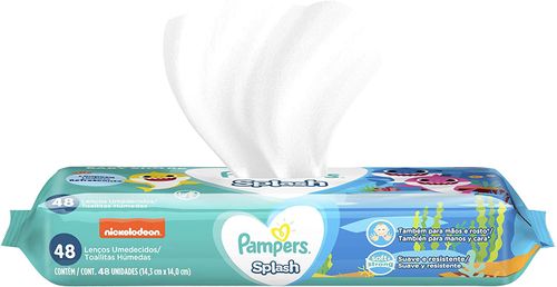 Lenços Umedecidos Pampers Baby Shark - 48 Uni