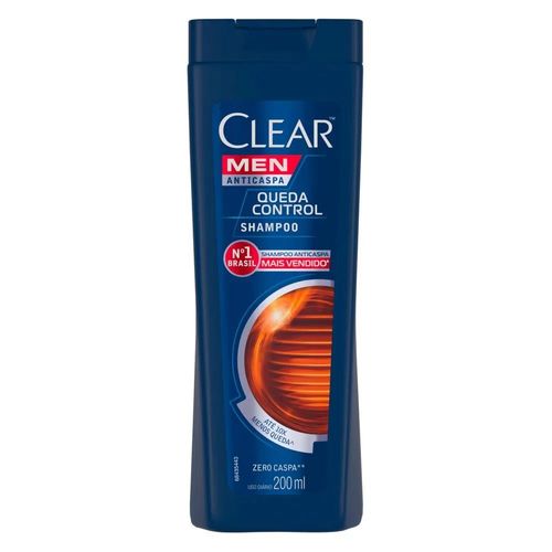 Shampoo Anticaspa Clear Queda Control - 200ml