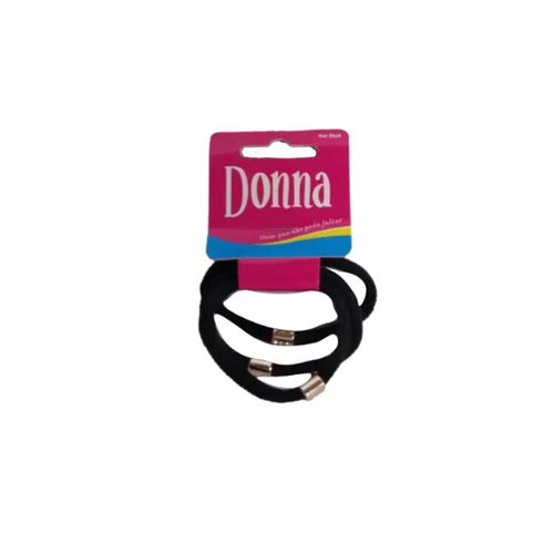 Elásticos Pretos Xuxinha Para Cabelo - Donna