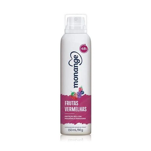 Desodorante Monange Aerossol Feminino Frutas Vermelhas - 150ml
