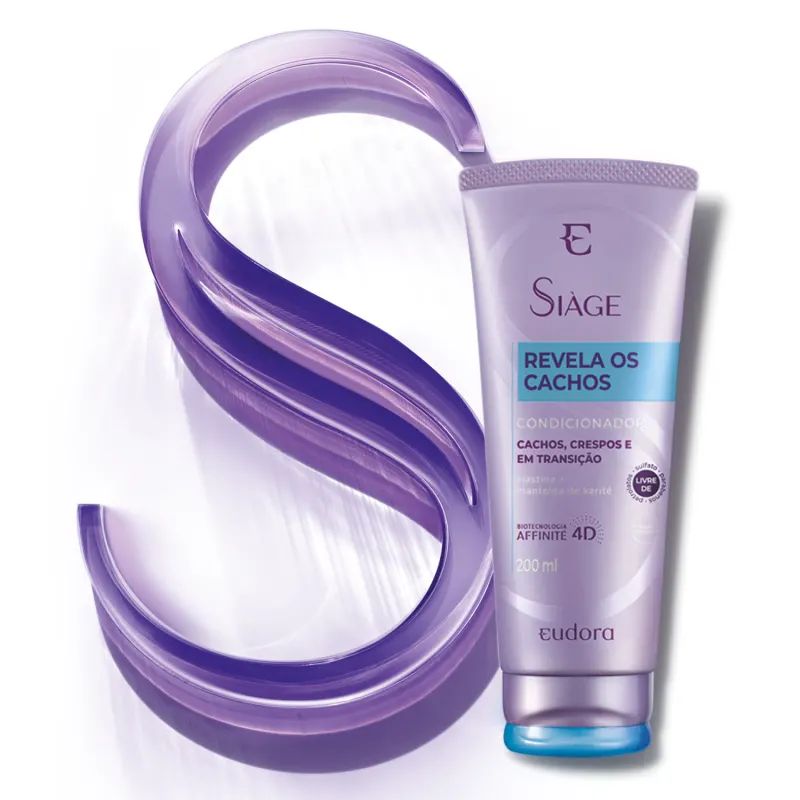 Condicionador Siàge Revela Os Cachos - Eudora 200ml