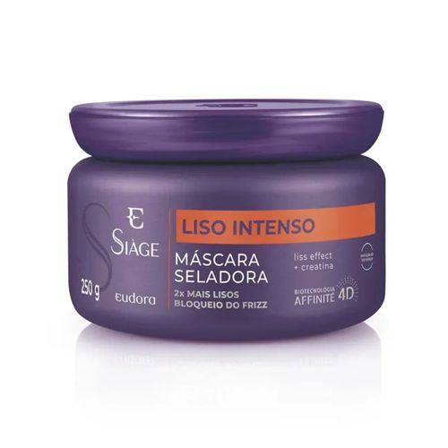 Máscara Siàge Liso Intenso - Eudora 250g