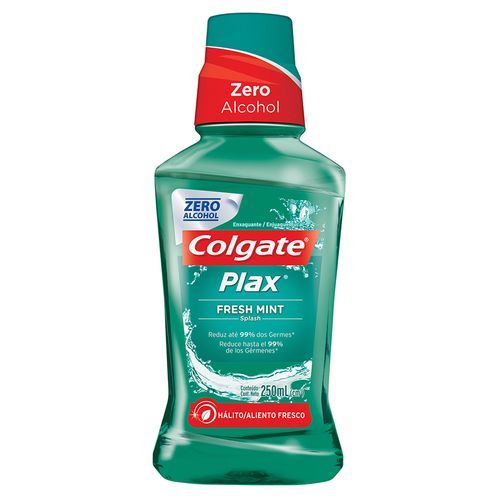 Enxaguante Bucal Colgate Plax Fresh Mint - 250ml