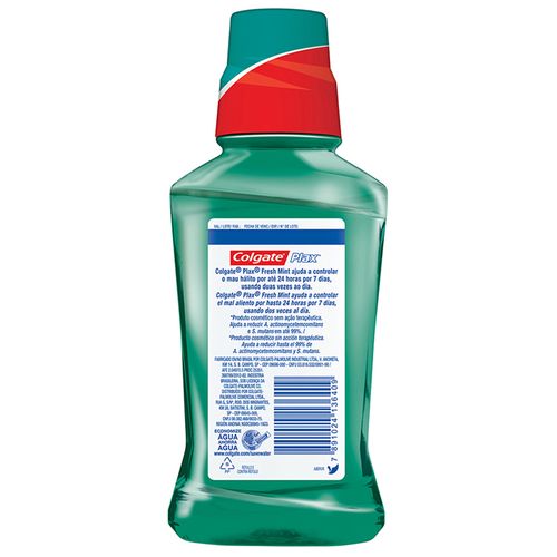 Enxaguante Bucal Colgate Plax Fresh Mint - 250ml