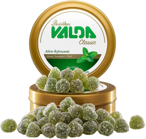 Pastilhas Valda Classic Lata - 50g