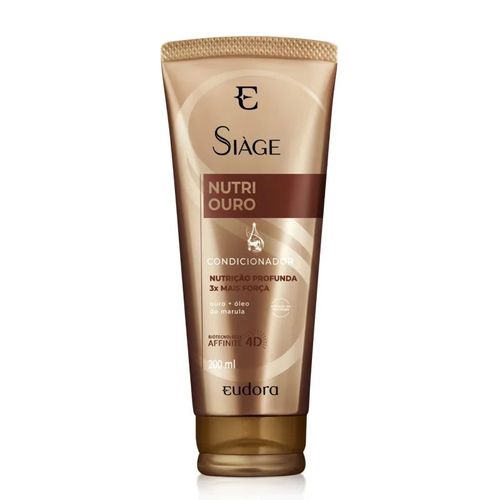 Condicionador Siàge Nutri Ouro - Eudora 200ml
