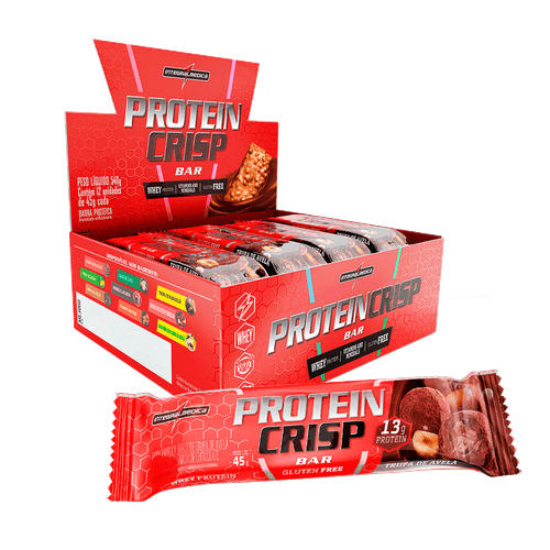 Barra de Proteína Crisp Bar - Trufa de Avelã 45g