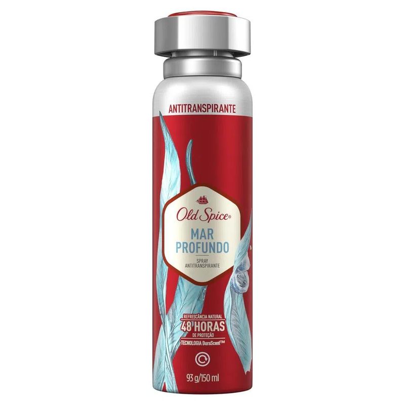 Desodorante Old Spice Aerosol Mar Profundo - 93g