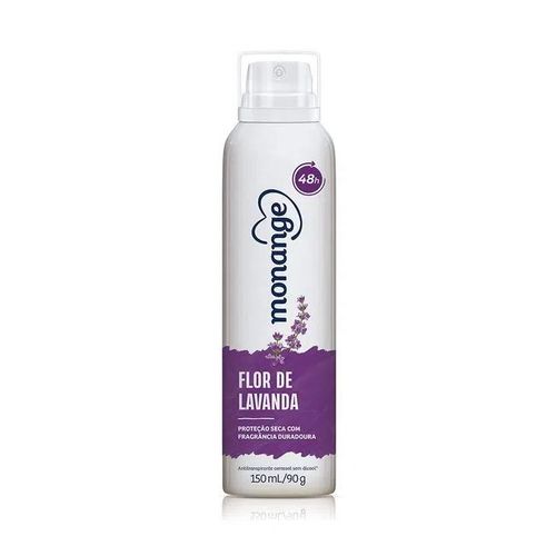 Desodorante Monange Aerossol Feminino Flor de Lavanda - 150ml