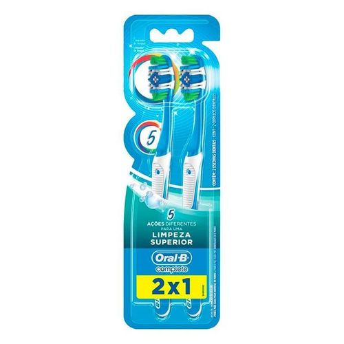Escova Dental Oral-B Complete 5 Ações - Leve 2 Pague 1