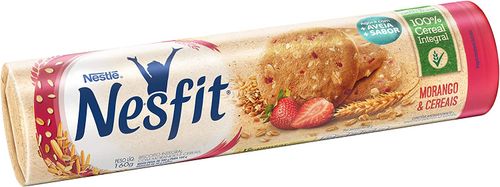 Biscoito Nestle Nesfit Morango e Cereais - 160g