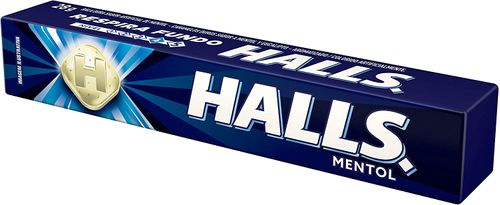 Bala Halls Sabor Mentol - 10 unidades