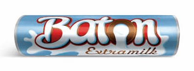 Chocolate Garoto Baton Extra Milk - 16g