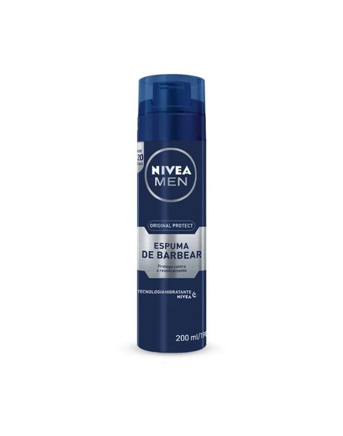 Espuma de Barbear Nivea Men Original Protect - 193g