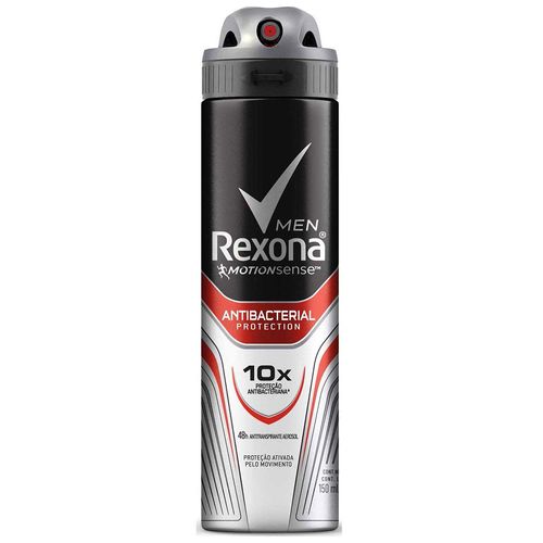 Desodorante Rexona Men Aerosol Antibacterial - 150ml
