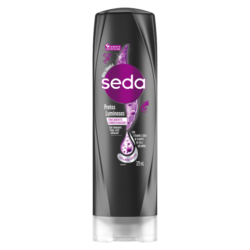 Condicionador Seda Pretos Luminosos - 325ml