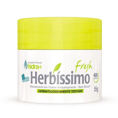 Desodorante Herbíssimo Creme Fresh - 55g