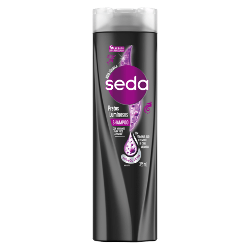 Shampoo Seda Pretos Luminosos - 325ml