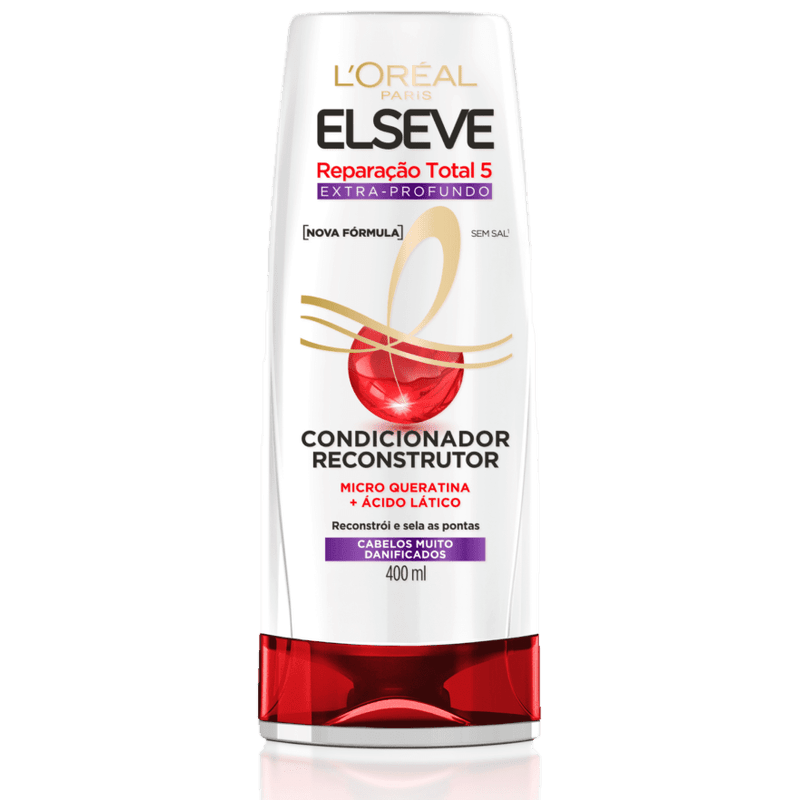 Condicionador Elseve Reparação Total 5 Extra-Profundo - 400ml