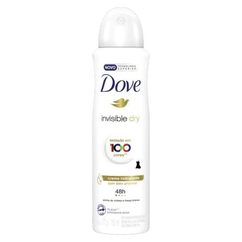 Desodorante Dove Women Aerosol Invisible Dry - 150ml