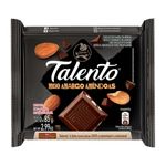 Barra de Chocolate Talento Meio Amargo e Amêndoas - 85g