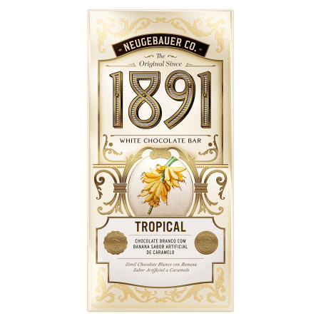 Barra de Chocolate 1891 Tropical - 90g