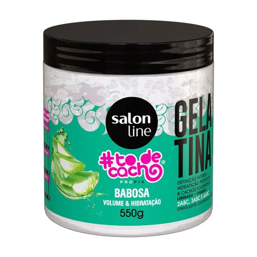 Gelatina Babosa #todecacho Volume e Hidratação - Salon Line 550g