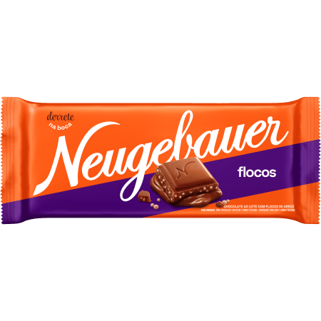 Barra de Chocolate Flocos Neugebauer - 90g