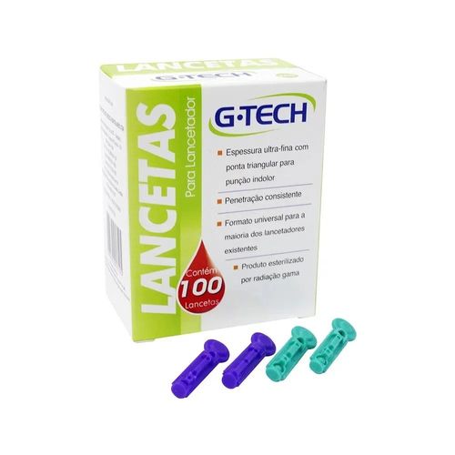 Lanceta Para Lancetador G-Tech - 28g
