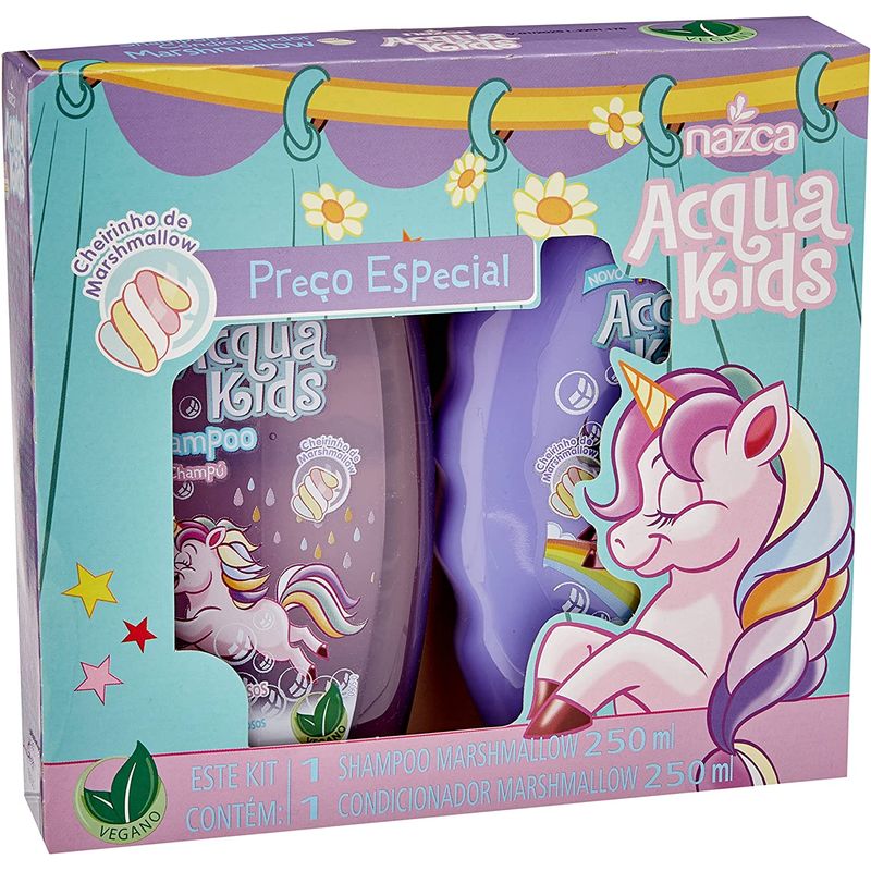 Kit Shampoo + Condicionador Marshmallow - Acqua Kids