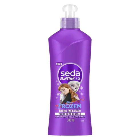 Creme de Pentear Seda Infantil Frozen Brilho Encantado - 300ml