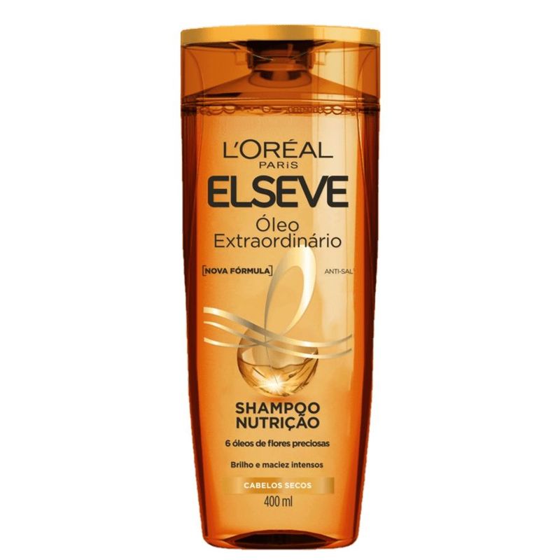 Shampoo Elseve Óleo Extraordinário Nutrição - 400ml