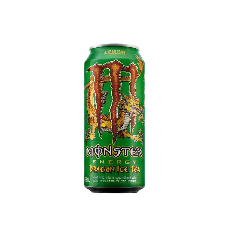 Energético Monster Dragon Ice Tea Lata 473ml 6054