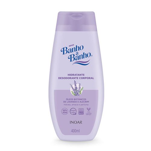 Loção Hidratante Banho a Banho - Lavanda e Alecrim