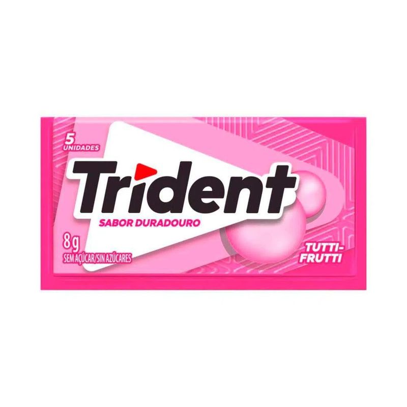 Chiclete Trident Tutti Frutti - 5 Uni