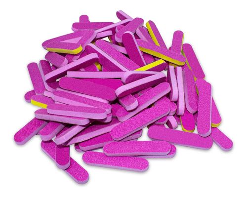 Kit Mini Lixas Polidora de 2 Lados Extra Brilho Myra - 6 uni