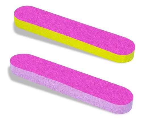 Kit Mini Lixas Polidora de 2 Lados Extra Brilho Myra - 6 uni