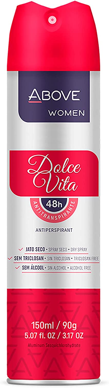 Desodorante Above Aerosol Women Dolce - 150ml