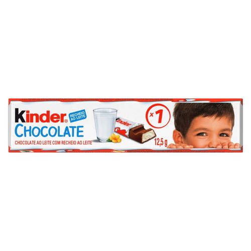 Kinder Chocolate Ao Leite - 12,5g
