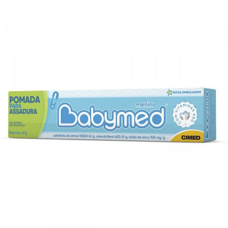 Pomada para Prevenção de Assaduras Babymed Menino - 45g