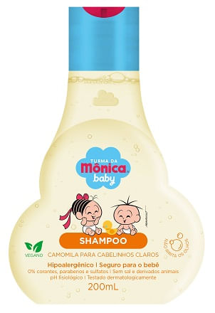 Shampoo Baby Turma da Mônica Camomila - 200ml