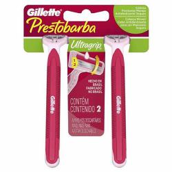 Aparelho de Depilar Gilette Ultra Grip Feminino - 2 Uni
