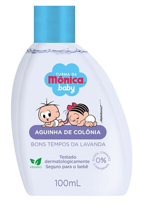 Aguinha de Colônia Turma da Mônica Baby Lavanda - 100ml