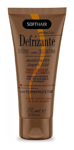 Defrizante Soft Hair Tutano Queratina - 240ml