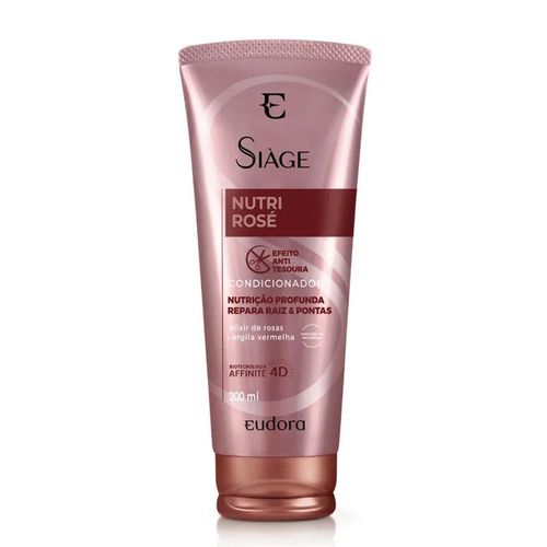 Condicionador Siàge Nutri Rosé - Eudora 200ml