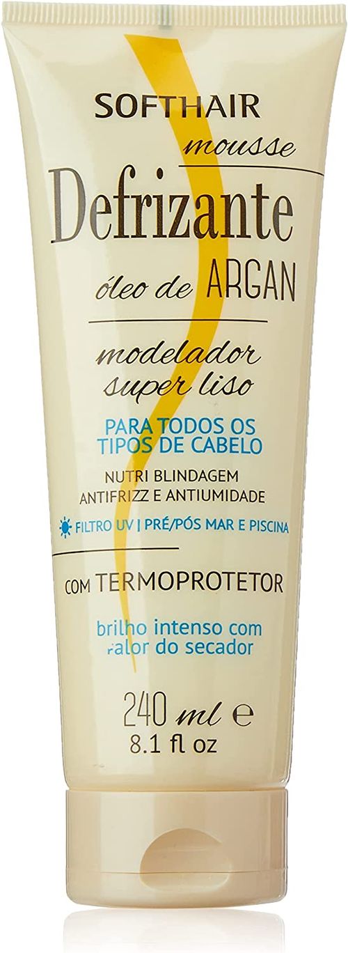 Defrizante Soft Hair Óleo de Argan - 240ml