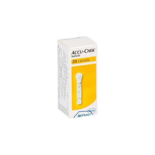 Lancetas Softclix Accu-chek - 25 uni