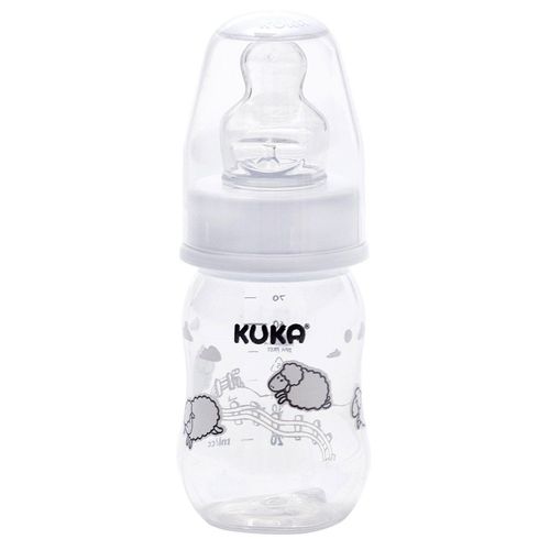 Mamadeira Kuka Natural Plus Branca Tamanho 1 - 70ml